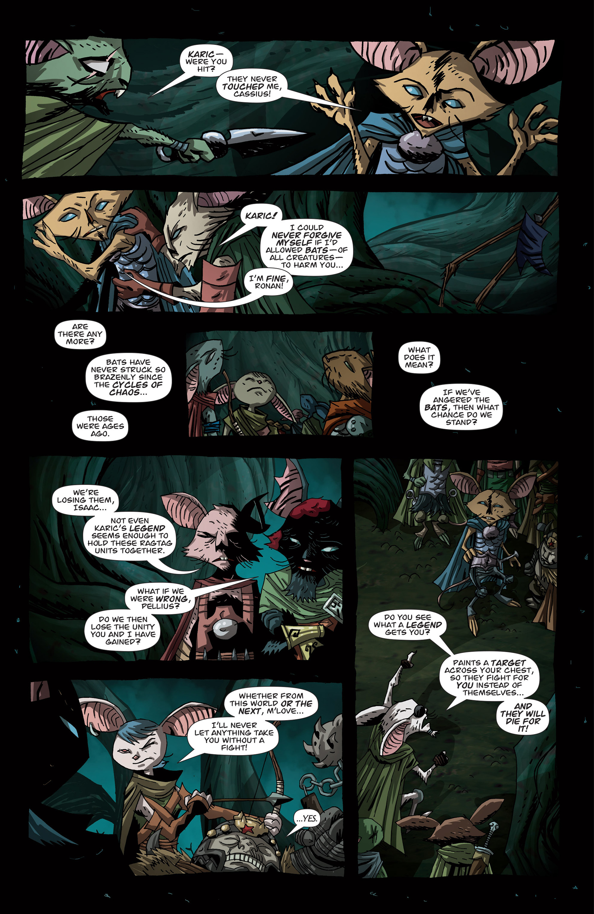 The Mice Templar Volume 4: Legend issue 11 - Page 20