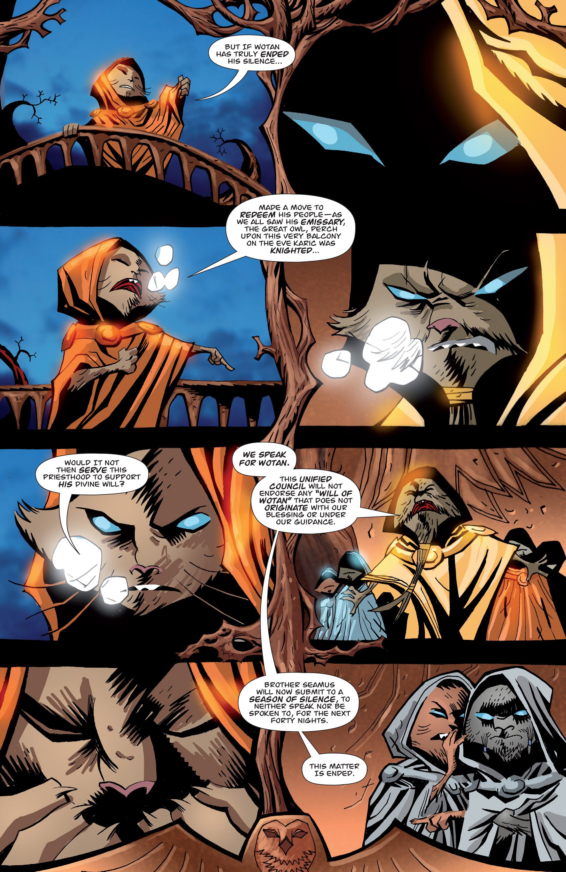 The Mice Templar Volume 3: A Midwinter Night's Dream issue TPB - Page 136