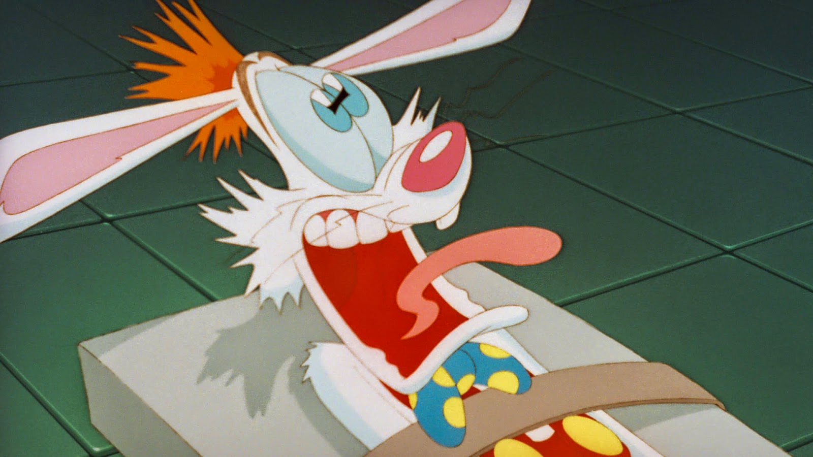 Roger Rabbit short #1 - "Tummy Trouble". Rosso Rabbit in Trouble. Кролик моя мелодия.