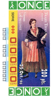 Traje típico de Huelva - Mujer - Cupones ONCE 1996