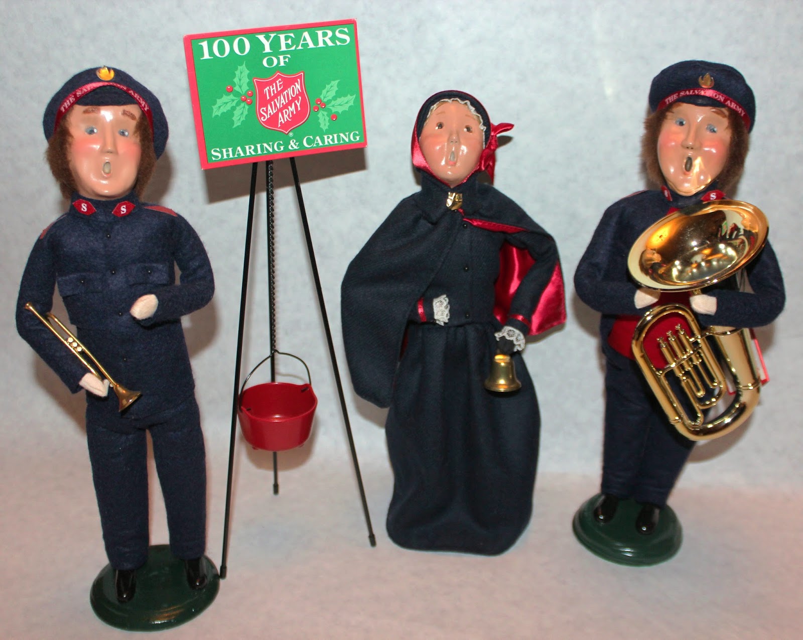 OF THE DOLLS DollADay 327 Byers Carolers Salvation Army People