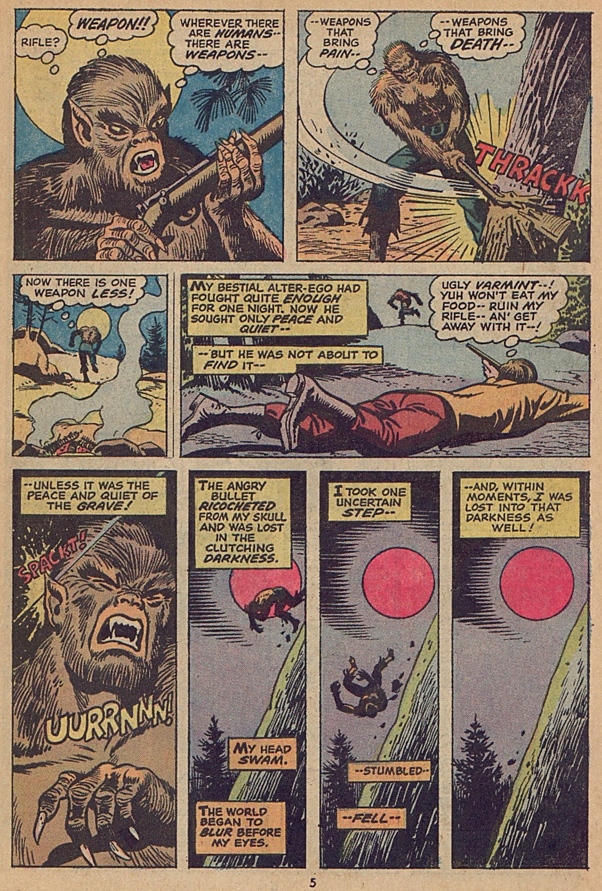 Read online Werewolf by Night (1972) comic -  Issue #8 - 5
