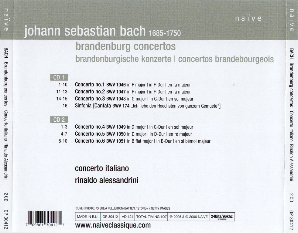 Bach Brandenburg Concertos