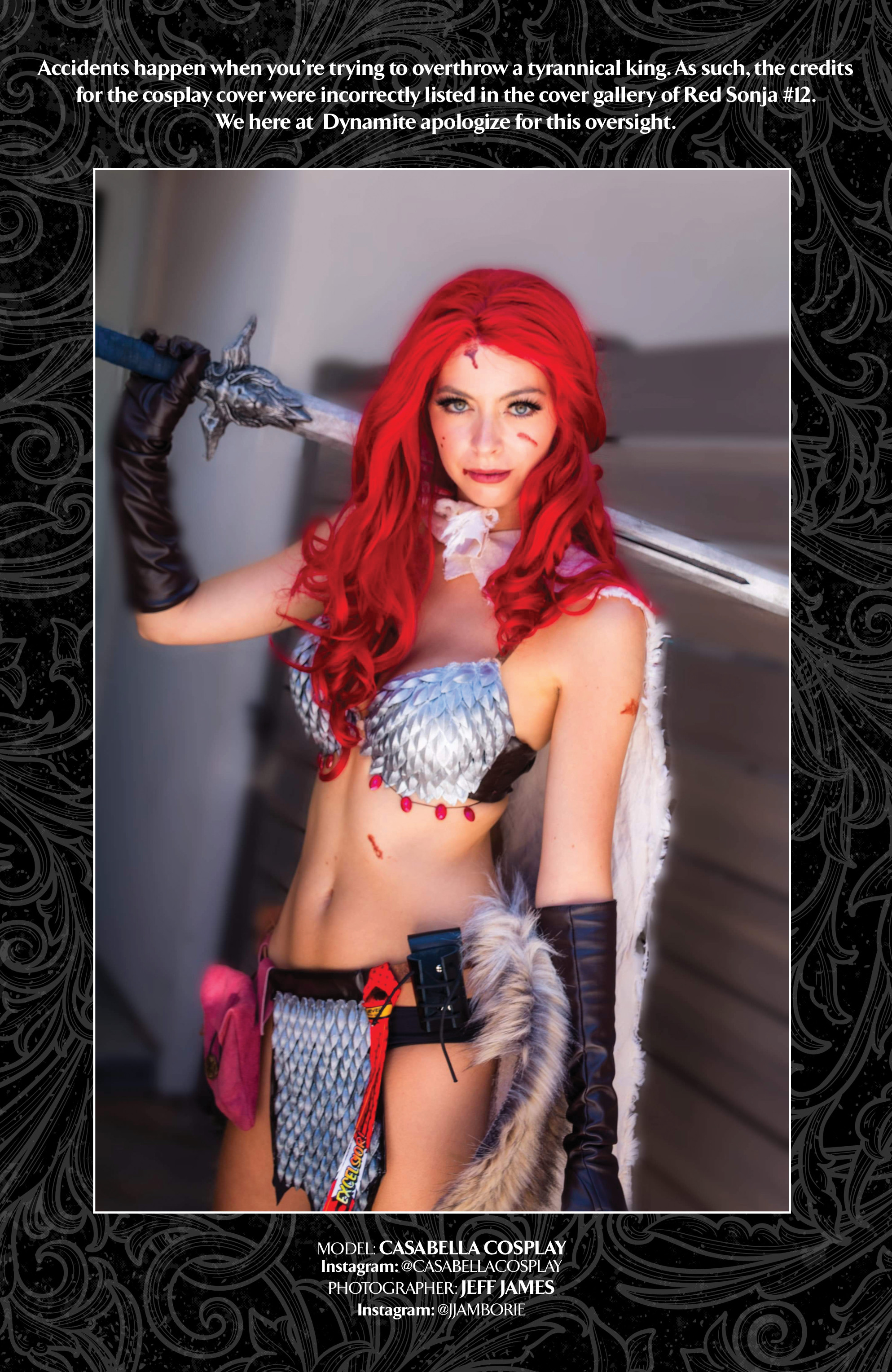 Read online Red Sonja (2019) comic -  Issue #13 - 34