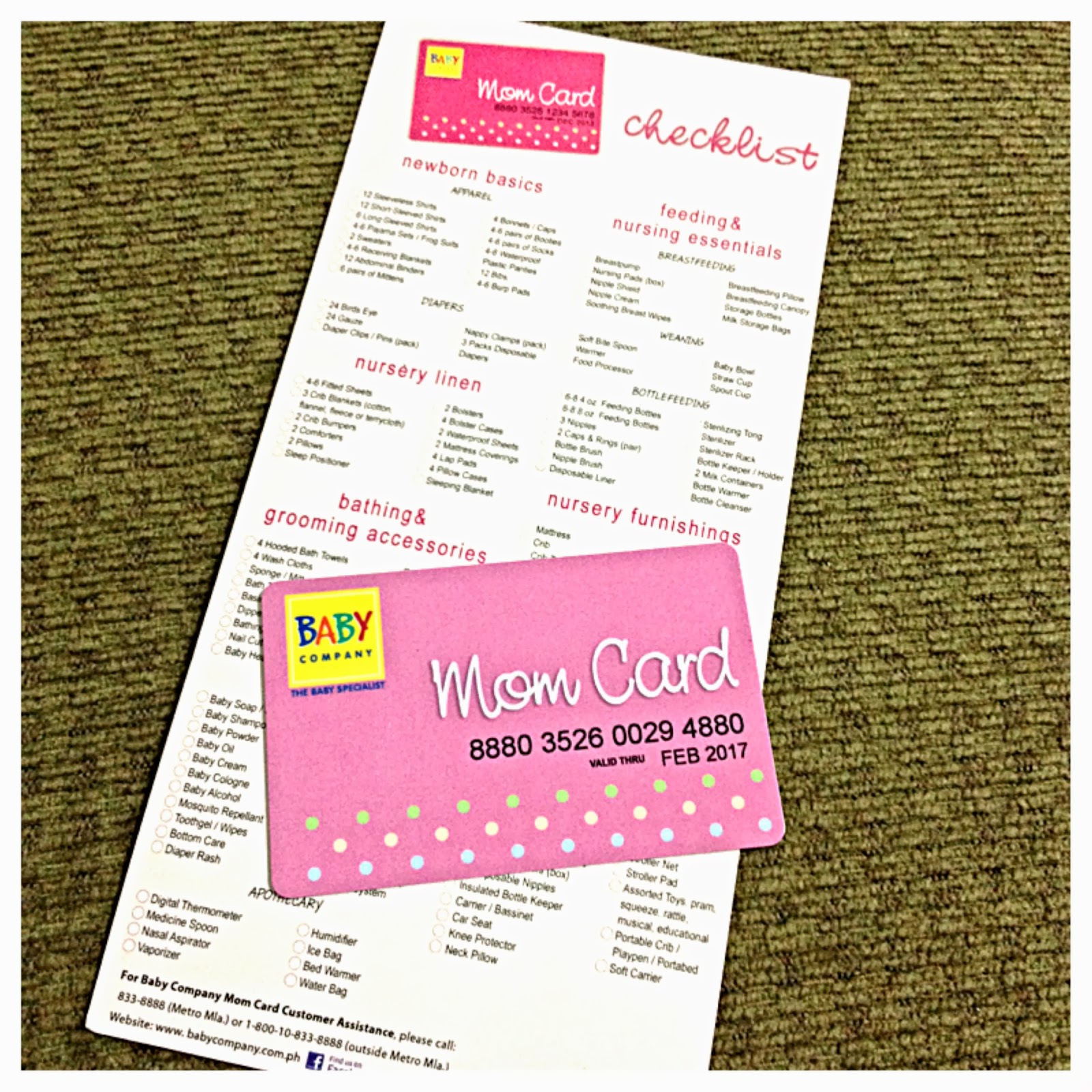 Our Journey Towards Parenthood Baby Company Mom Card My