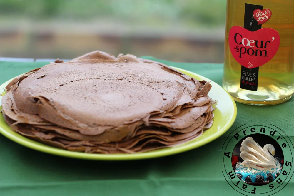 Crêpes sans gluten sarrasin cacao | A Prendre Sans Faim