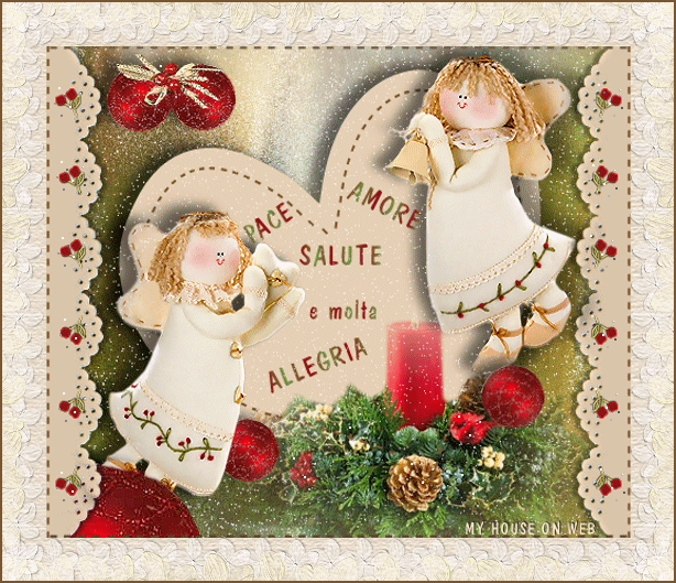 Cartoline di auguri STELLA: BUONE FESTE A TUTTI