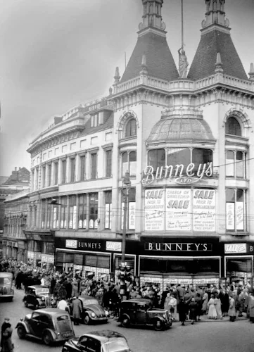 Bunney's, Church Street, 1956