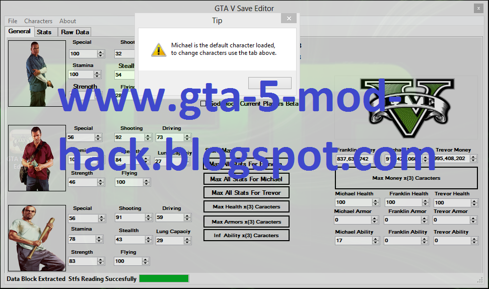 Grand Theft Auto 5 Money Cheats Hack Tutorial