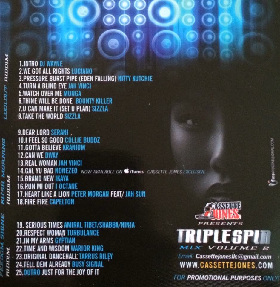 CASSETTE JONES TRIPLESPIN MIX VOL 2