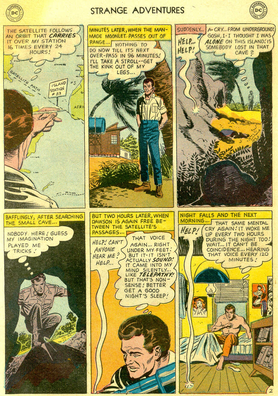 Read online Strange Adventures (1950) comic -  Issue #91 - 28