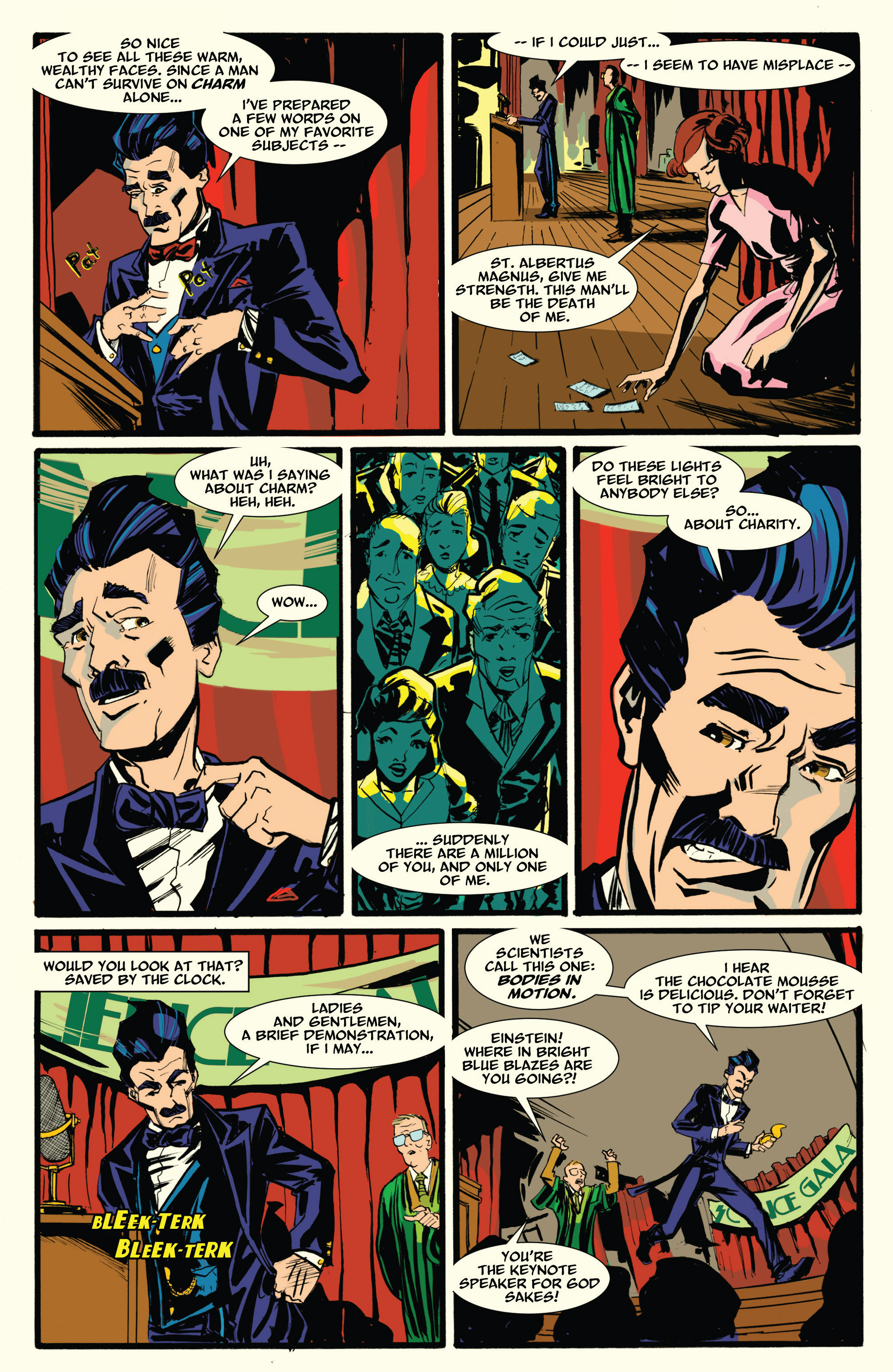 Read online Albert Einstein: Time Mason comic -  Issue #2 - 12