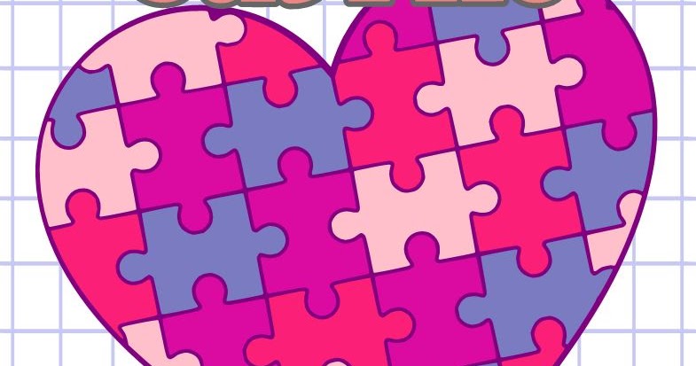 Download The Scrapoholic : Cut File Freebie Heart Puzzle #01