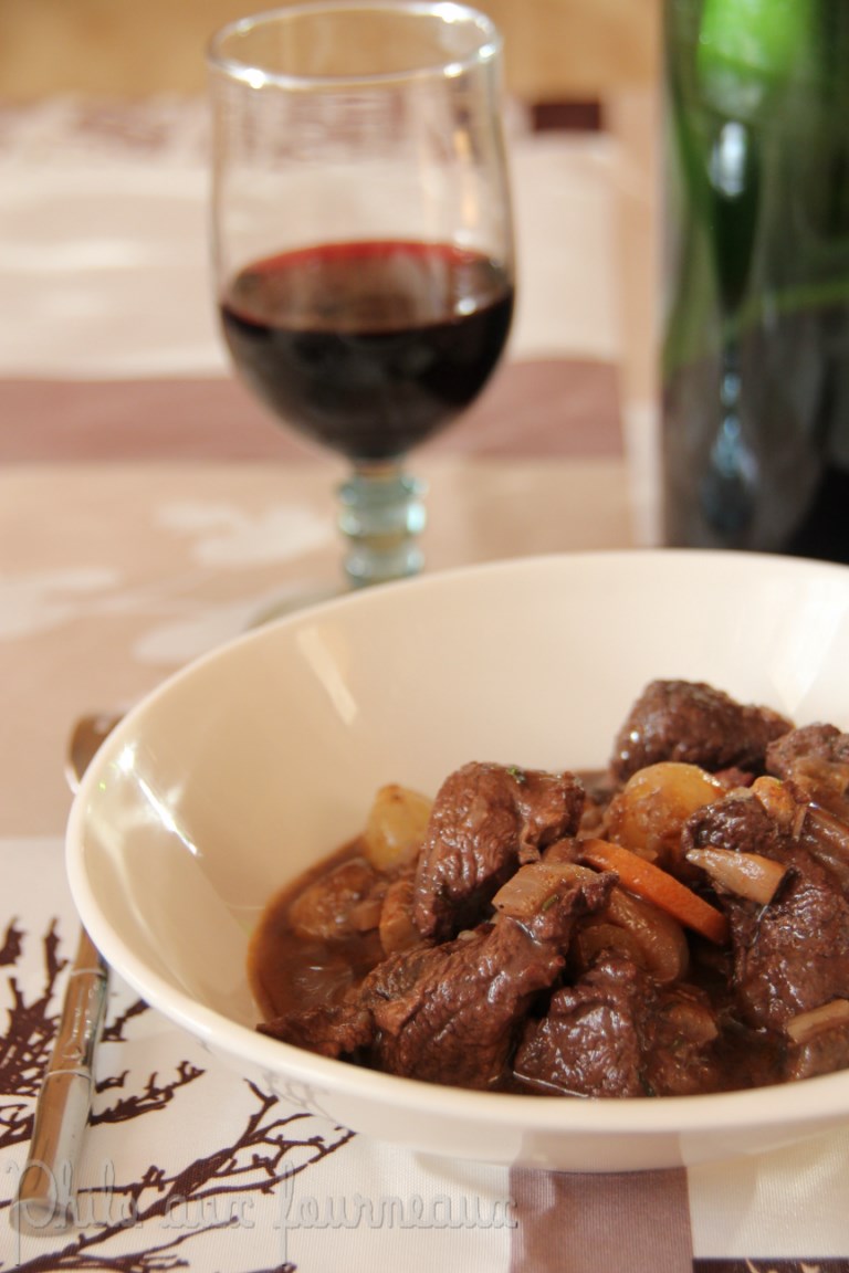 Philo aux fourneaux Boeuf Bourguignon de Julia Child
