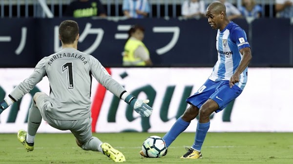Diego Rolan, MVP del Málaga-Athletic Diego Rolan, MVP del Málaga-Athletic