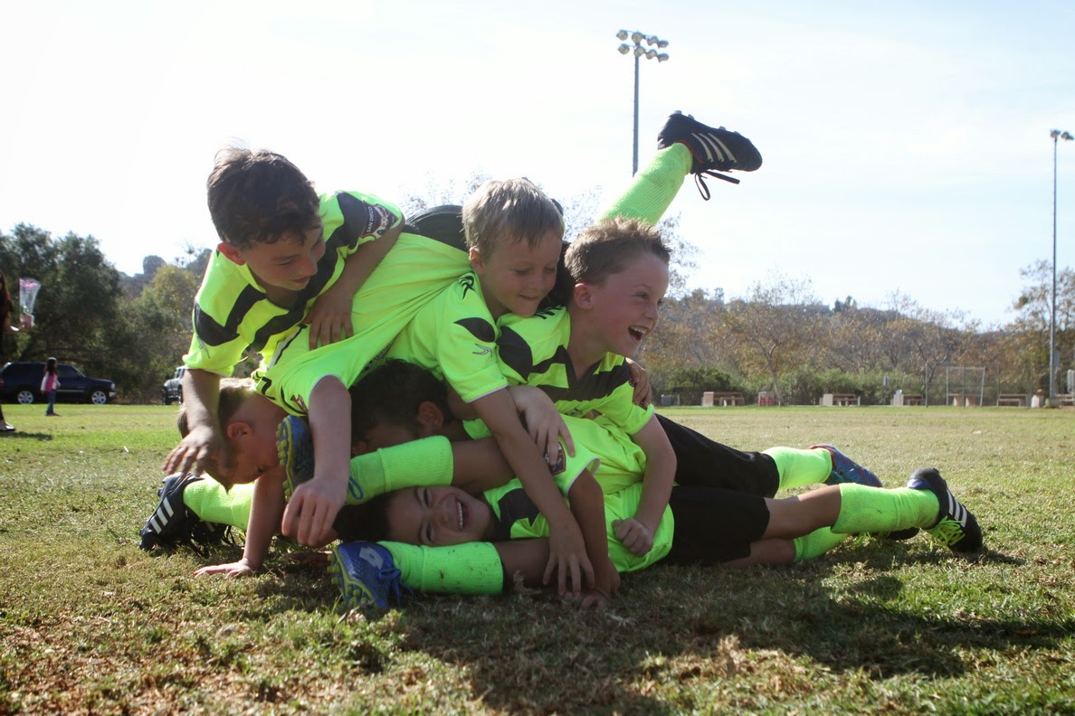 livin' Highfiving, huggiving, dogpiling, and chestbumping good