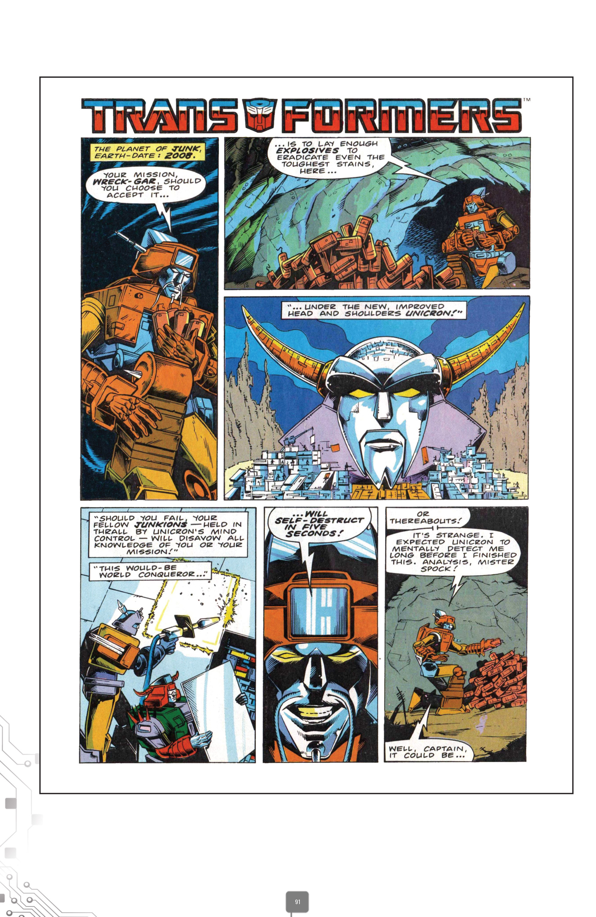 Read online The Transformers Classics UK comic - Issue # TPB 5 - 92