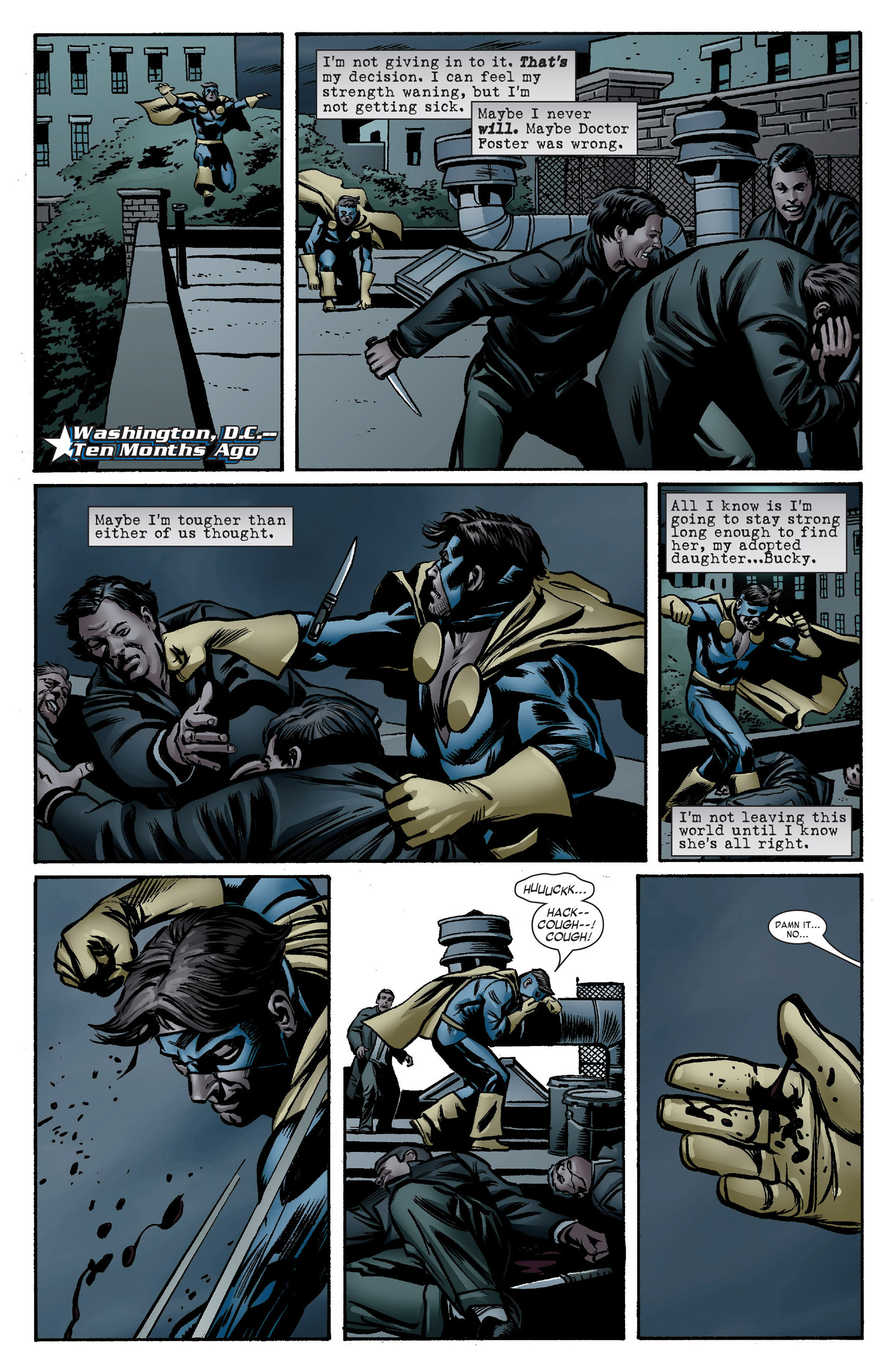 Read online Captain America (2005) comic -  Issue #7 - 9