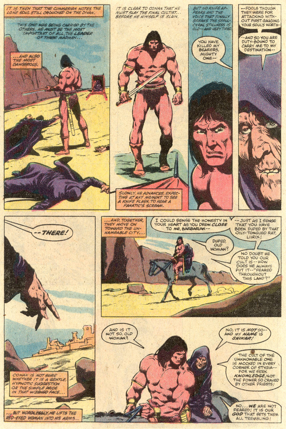 Read online Conan the Barbarian (1970) comic -  Issue #126 - 7