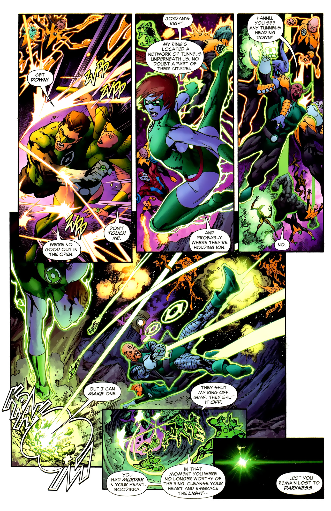 Read online Green Lantern (2005) comic -  Issue #22 - 15