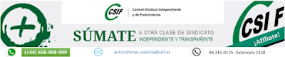 CSIF Autonómicas GVA