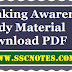 Banking Awareness Study Material PDF Download