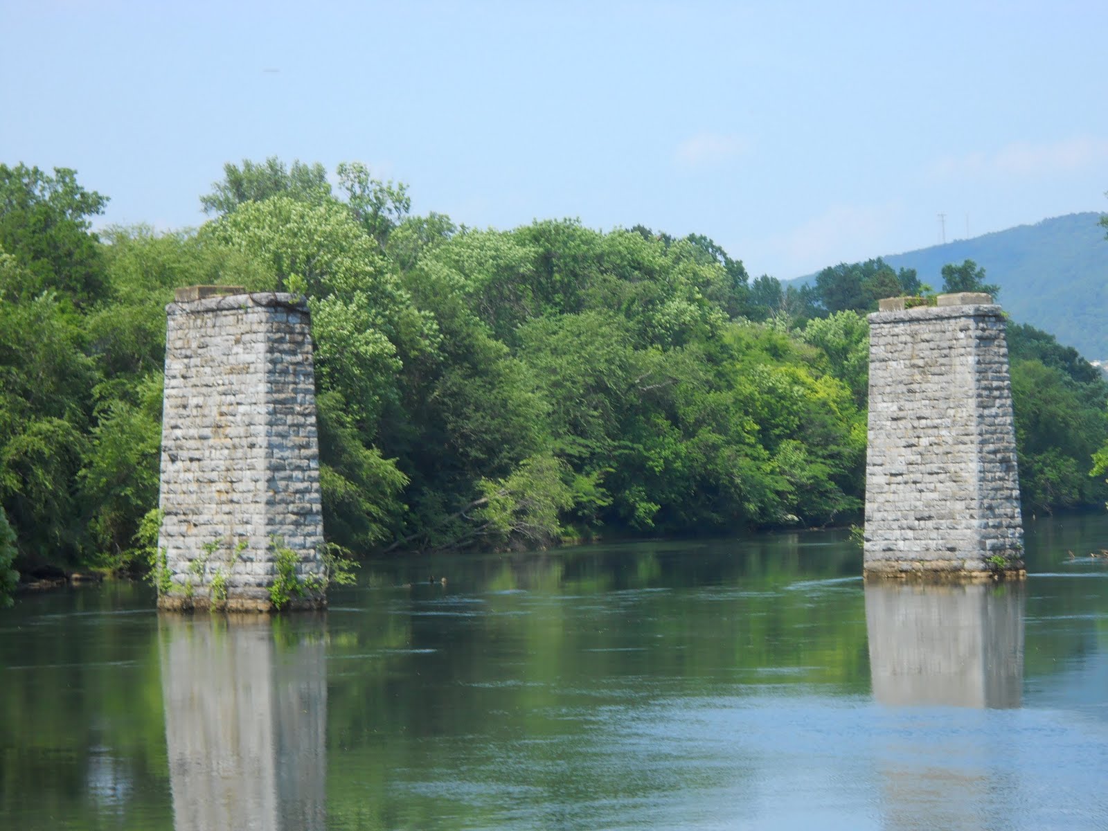 Andrew's Depot Cartersville, Etowah River Bridge