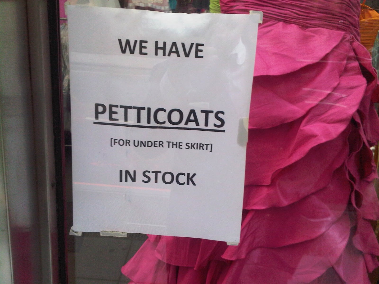 NEWYORKSHORTS WHAT IS A PETTICOAT?