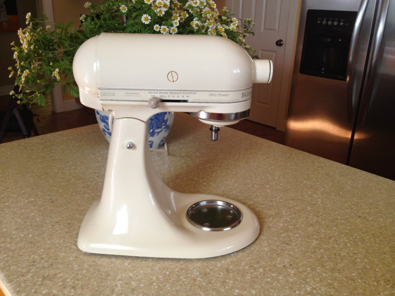 Marion Jewels in Fiber News and Such Broken Kitchenaid Mixer