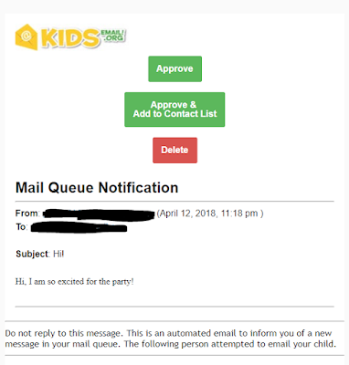 safe email for kids