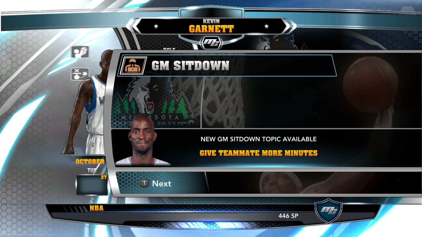 NBA 2k14 MyCareer Mod : Kevin Garnett - hoopsvilla