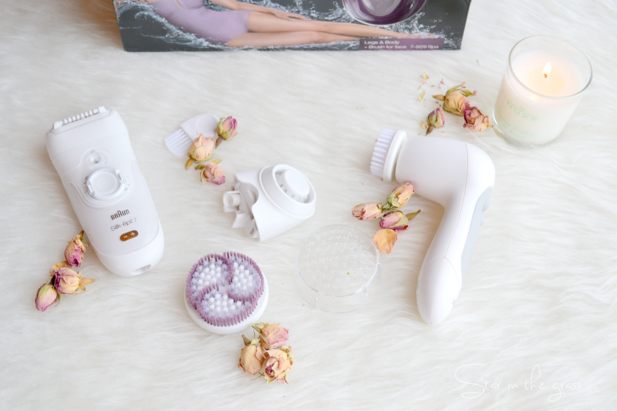 Epilateur électrique Braun Silk Epil brosse nettoyante Epilateur électrique Braun Silk Epil brosse nettoyante