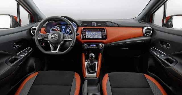 Novo Nissan March (Micra) 2017 - interior - painel