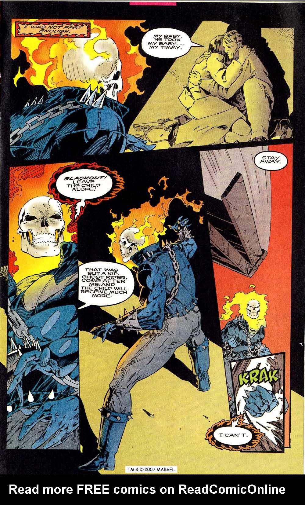 Ghost Rider (1990) Issue #54 #57 - English 21