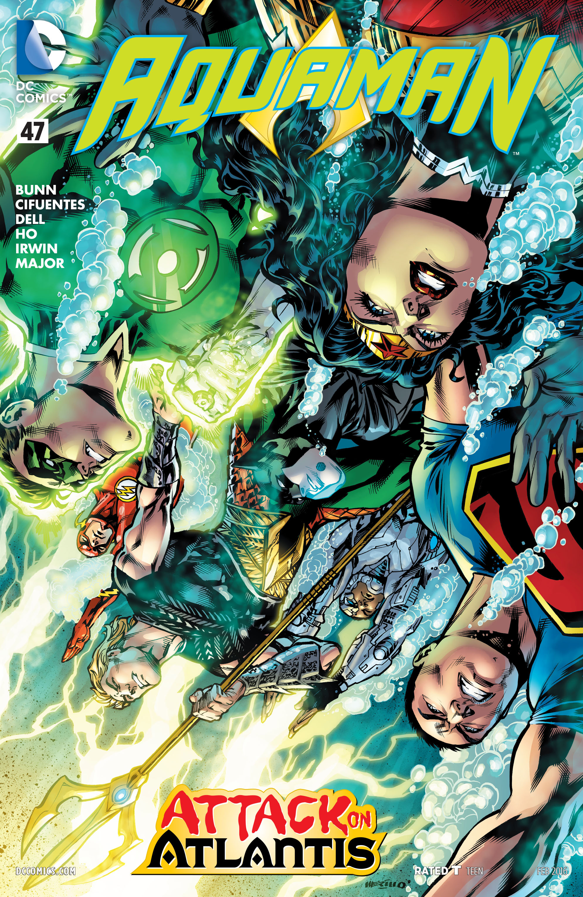 Read online Aquaman (2011) comic -  Issue #47 - 1