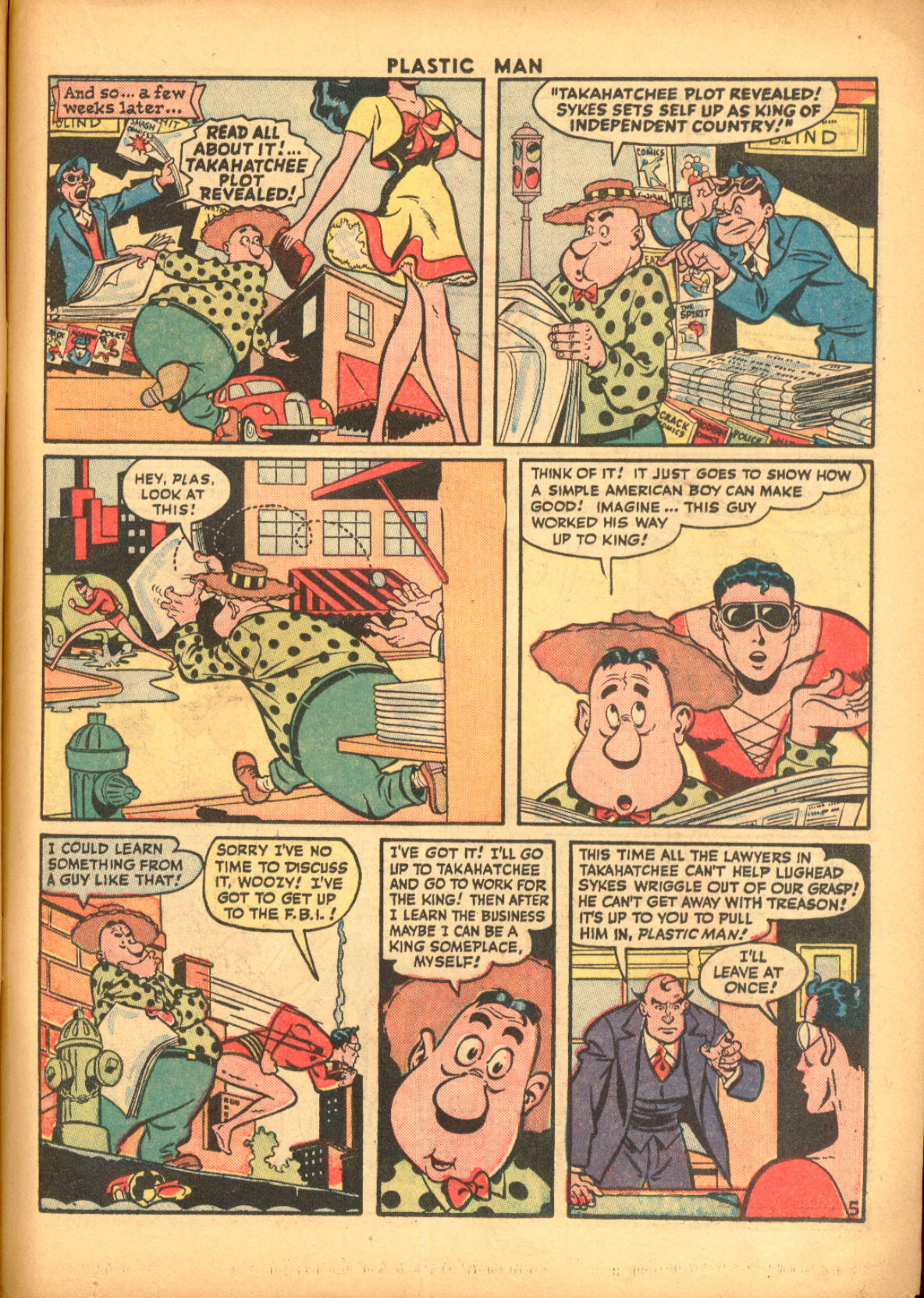 Plastic Man (1943) issue 4 - Page 19