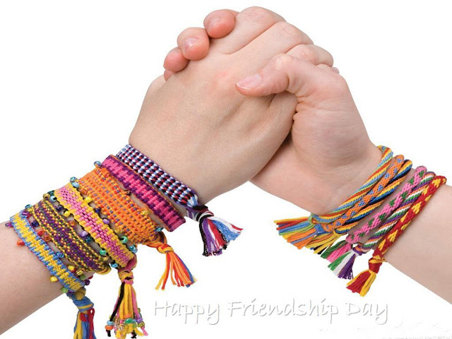 Happy Friendship Day with best Friendship band