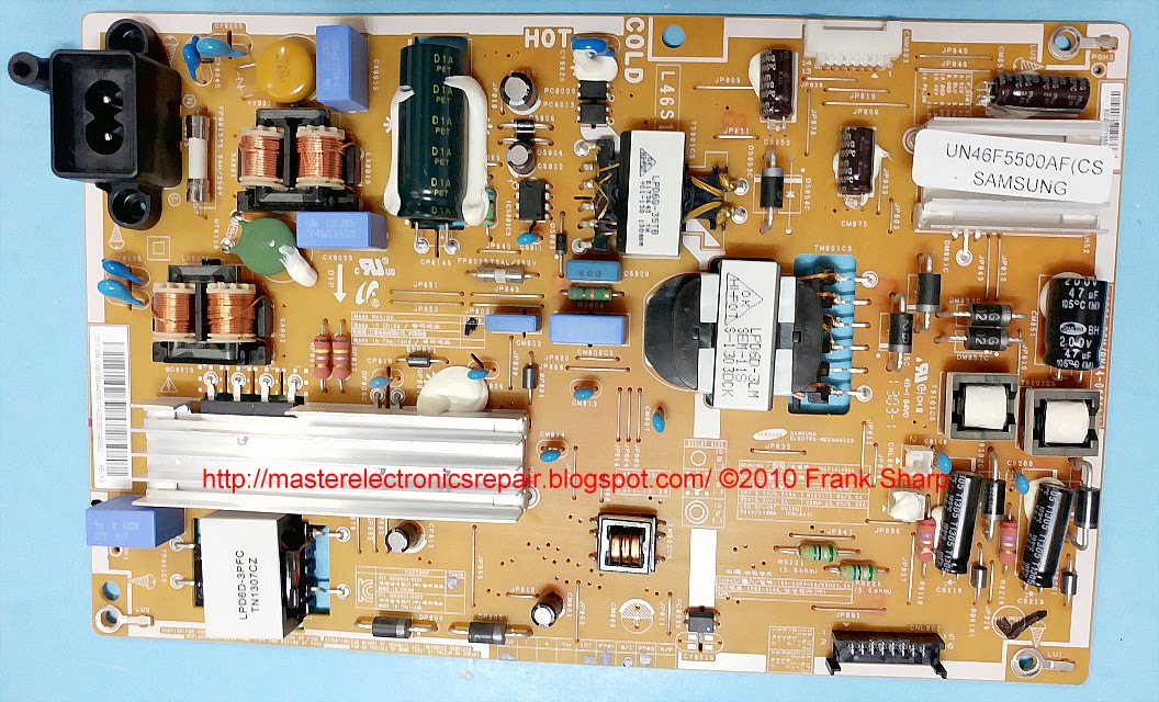 Master Electronics Repair !: REPAIR / SERVICING TV SAMSUNG UE46F5300