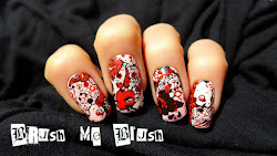fish nail koi blush