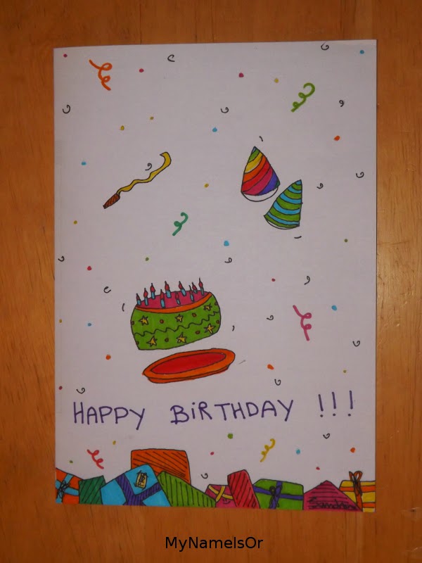 My Name Is Or Bon Anniversaire Fredo