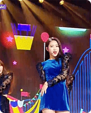 오늘의 음악중심 오마이걸 지호.gif | 인스티즈