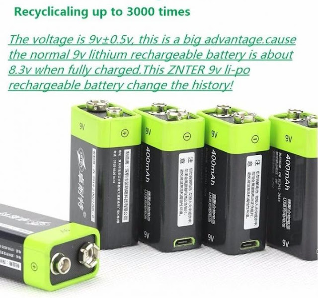 Battery Specialist Varta Energizer Saft Duracell Rechargeable 9V Lipo