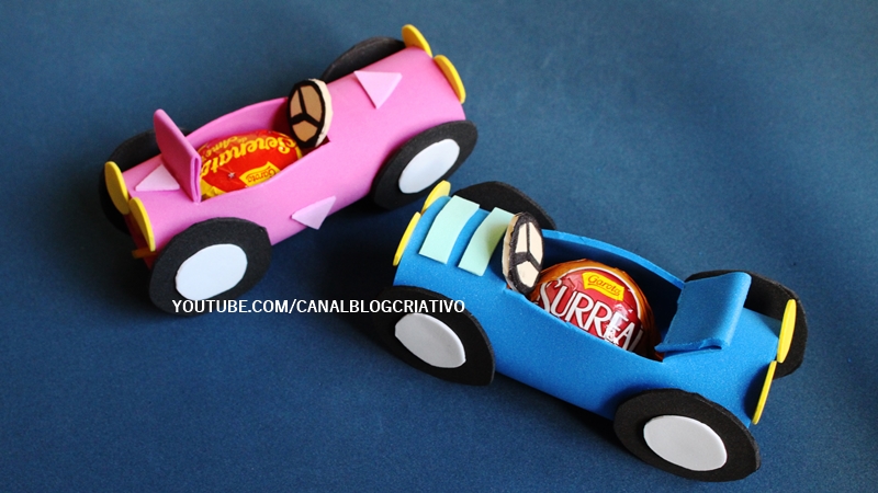 blog criativo diy lembrancinha festa carros de eva lembrancinha