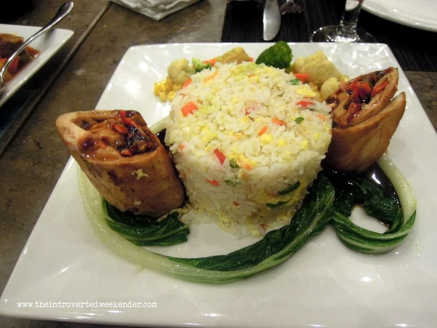 Spring rolls from Azure Restaurant of Ocean Suites Boutique Hotel Bohol