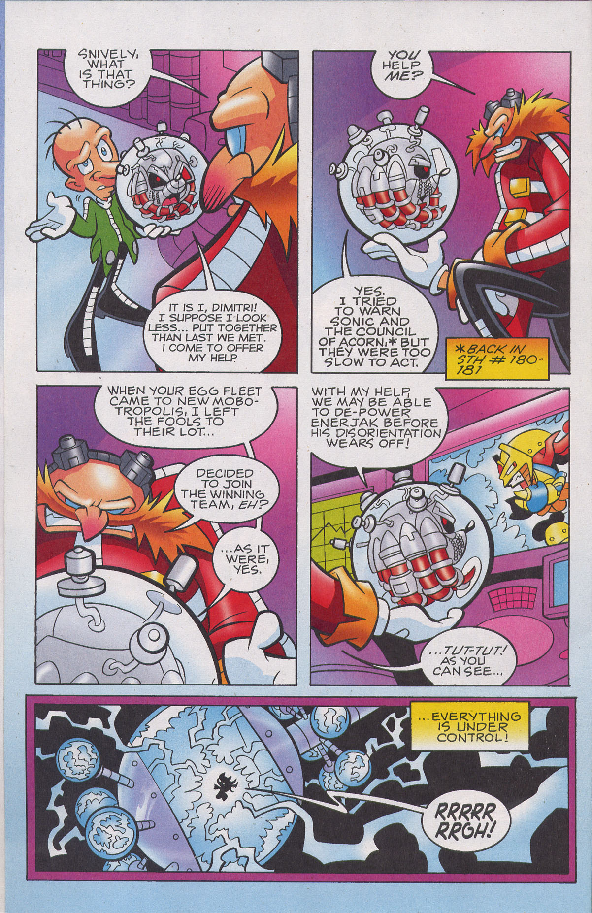 Read online Sonic The Hedgehog comic -  Issue #183 - 6