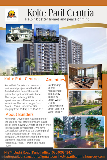 Upcoming Residential Property | Kolte Patil Centria