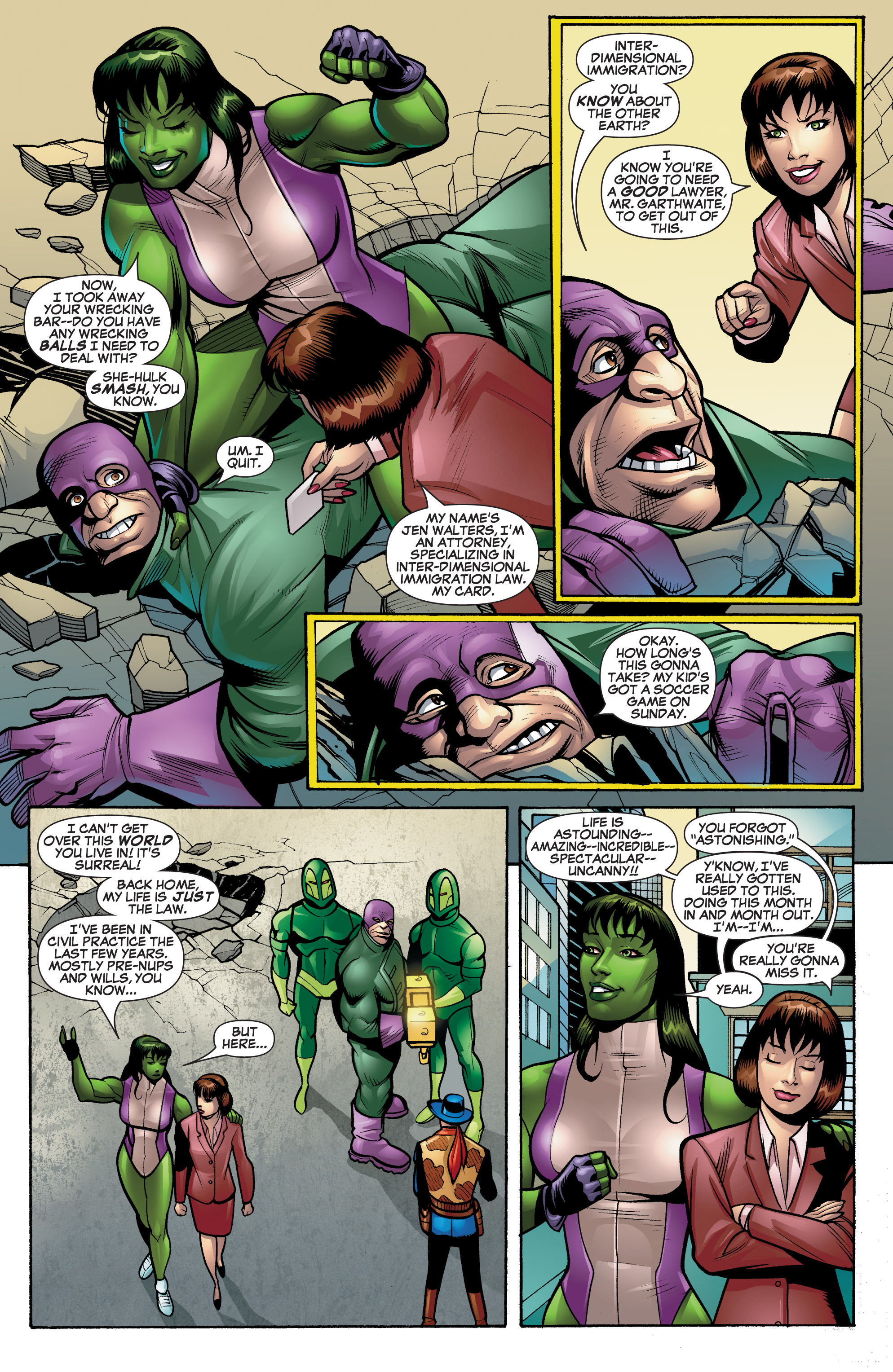 Read online She-Hulk (2005) comic -  Issue #21 - 11