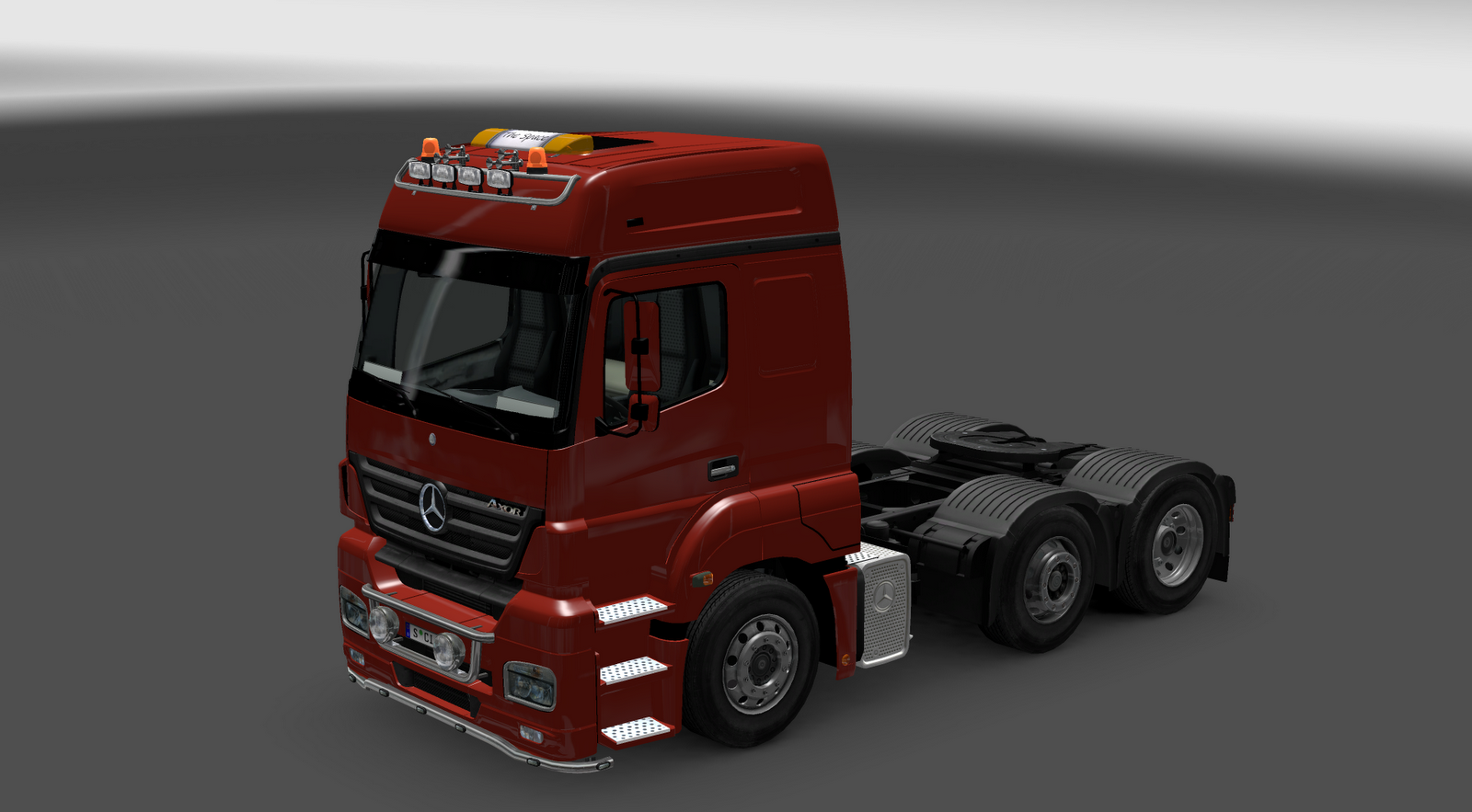 Euro Truck Simulator 2 Mercedes Axor Yaması indir Merakli Timsah