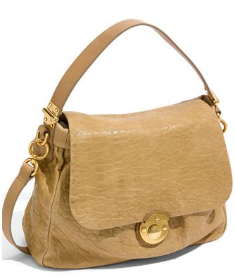 marc jacobs flap leather shoulder bag