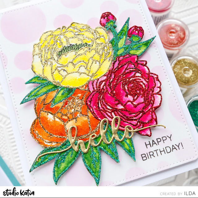 WOW! Embossing Powder and Studio Katia Collaboration Blog Hop by ilovedoingallthingscrafty.com 